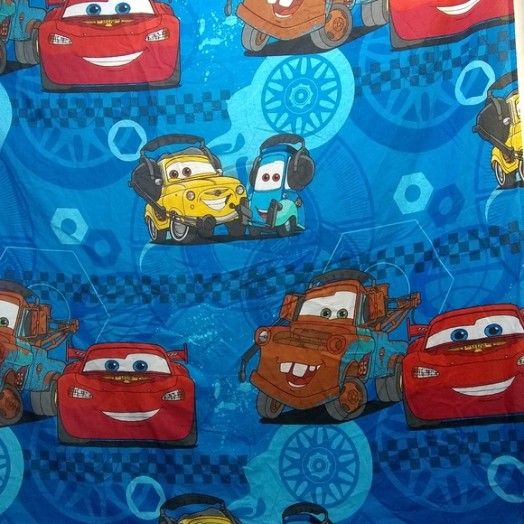 Cars Disney Pixar Flat sheet for twin bed